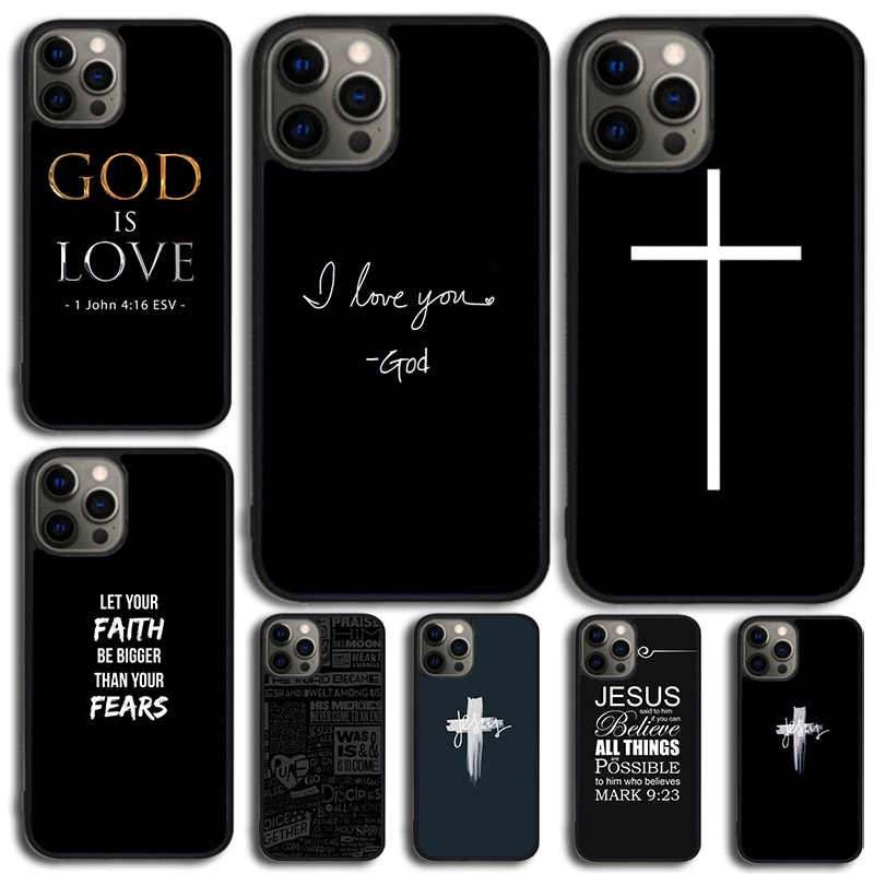 Phone Cases Jesus - Verse of The Christian Bible Jesus