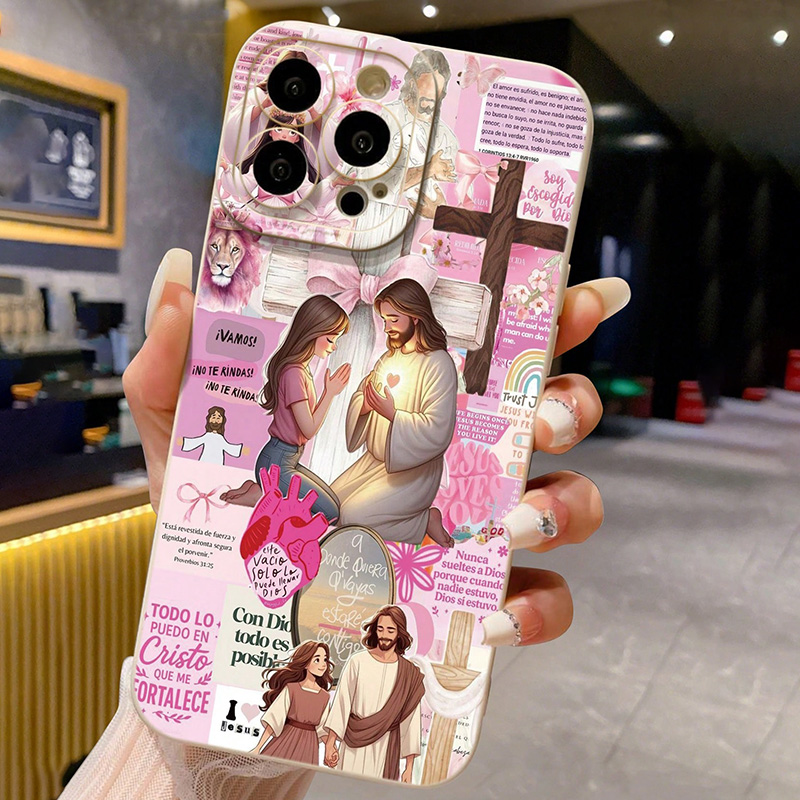 Phone Cases Jesus - Religious Colorful Painted Jesus Stylish Phone