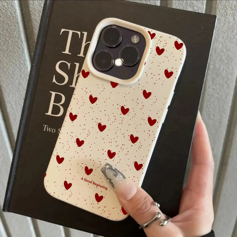 Phone Cases Trending - Fashion INS Love Heart Silicone Cases