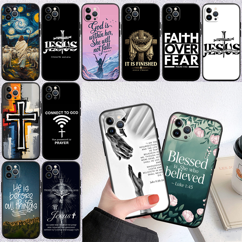 Phone Cases Jesus - IM11 Bible verse Jesus Christ Case
