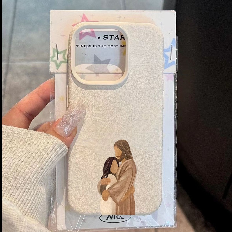 Phone Cases Jesus - Phone Case Jesus Embrace Love Pattern