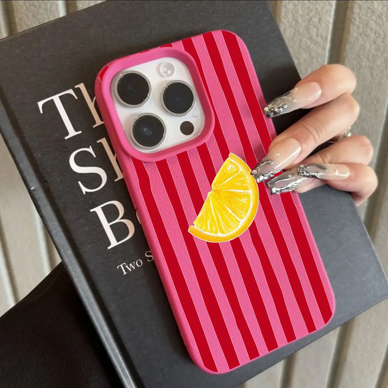 Phone Cases Trending - Fashion Lemon Pattern TPU Silicone Phone