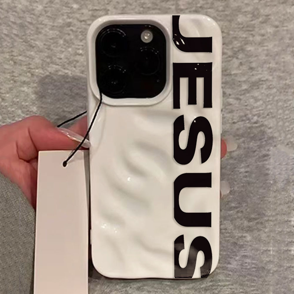 Phone Cases Jesus - Women In English Words Letters Pattern