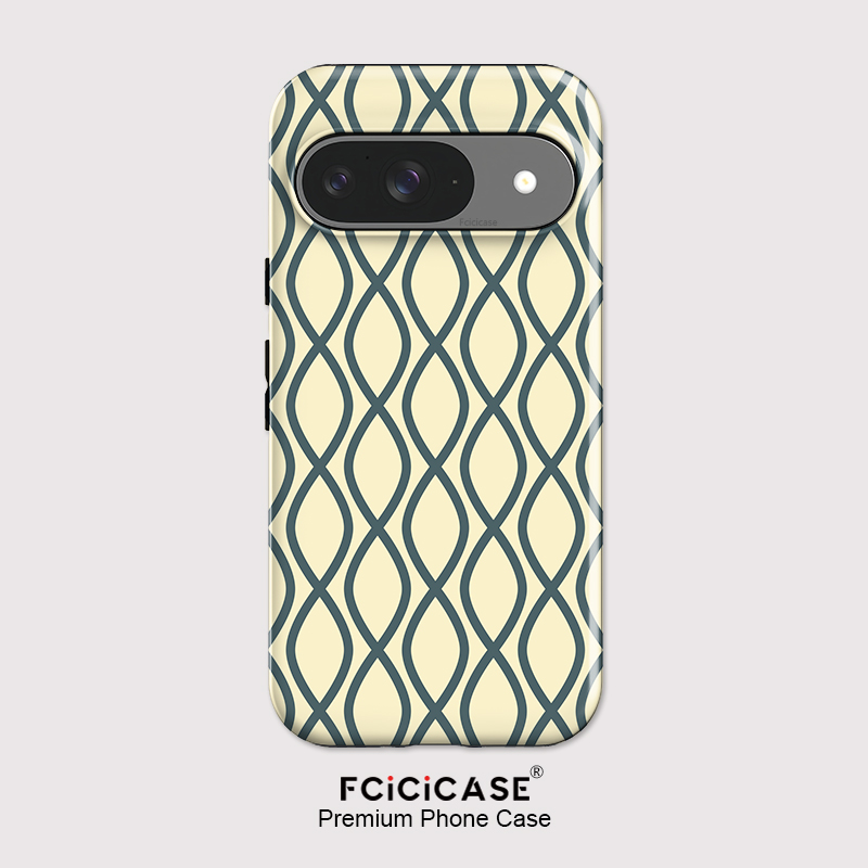 Phone Cases Google Pixel 9 - Fcicicase Fashion Stripe Print Phone Case