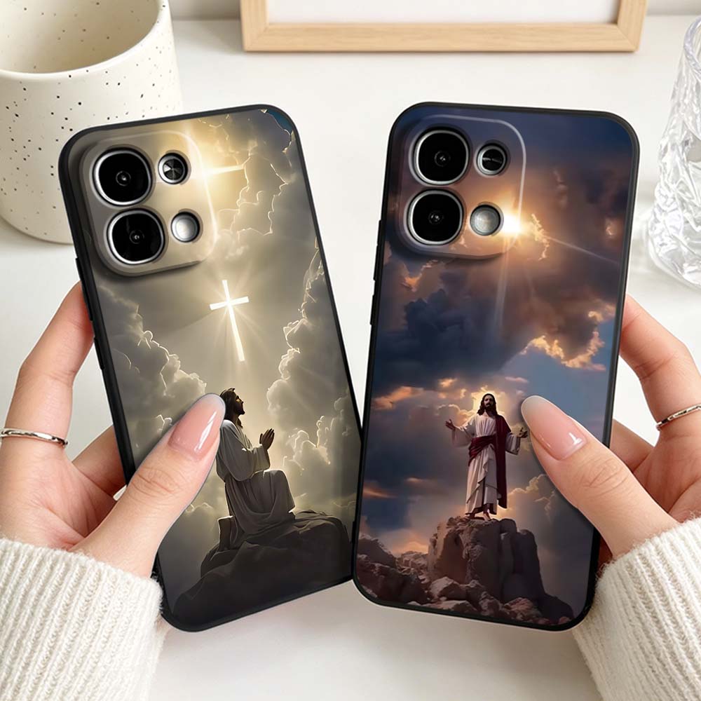 Phone Cases Jesus - The Cross And Jesus Pattern For