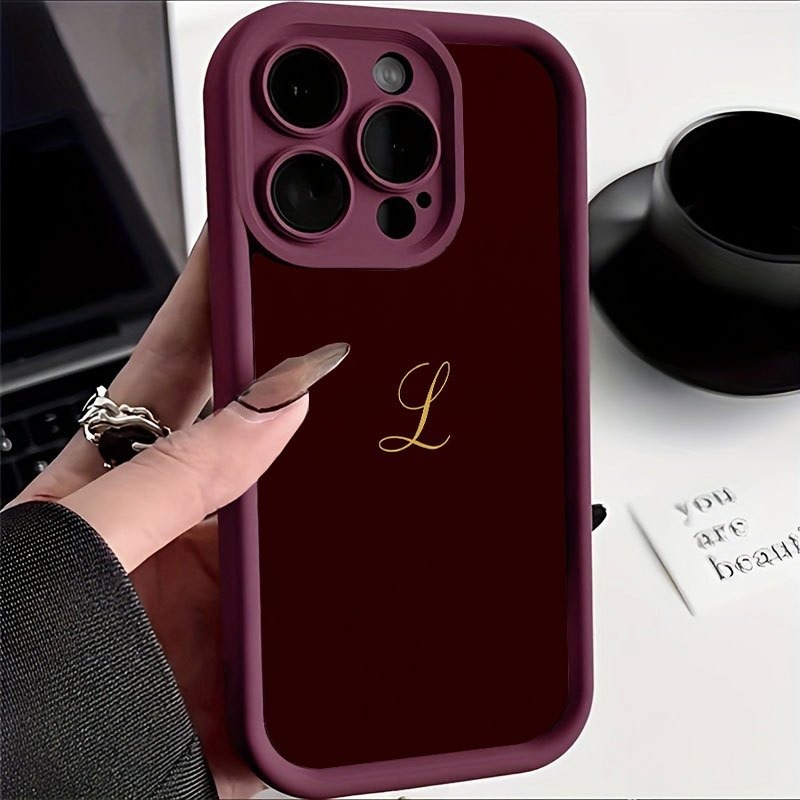 Phone Cases Jesus - A Stylish Golden Letter L on
