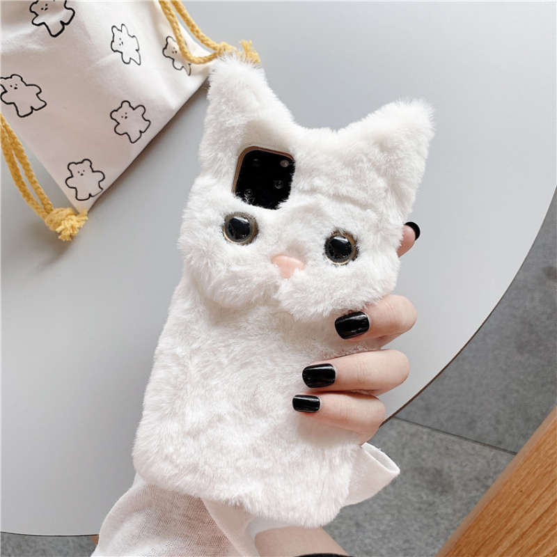 3D Cute Cartoon Cat Furry Plus - Phone Cases Iphone 13 recension och pris