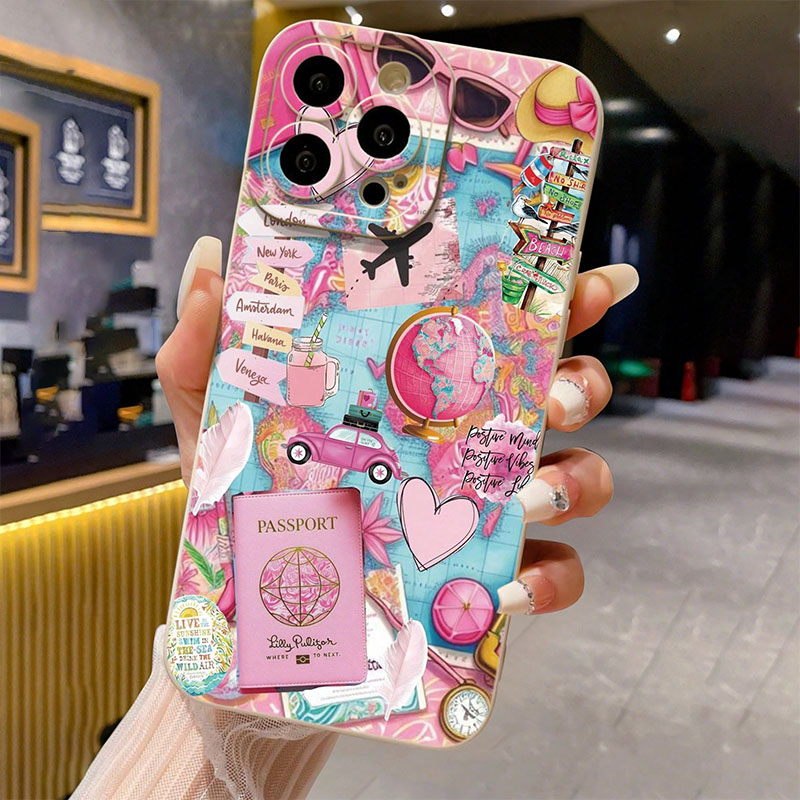 Travel Plane Printed Matte Ant - Phone Cases Aviation recension och pris