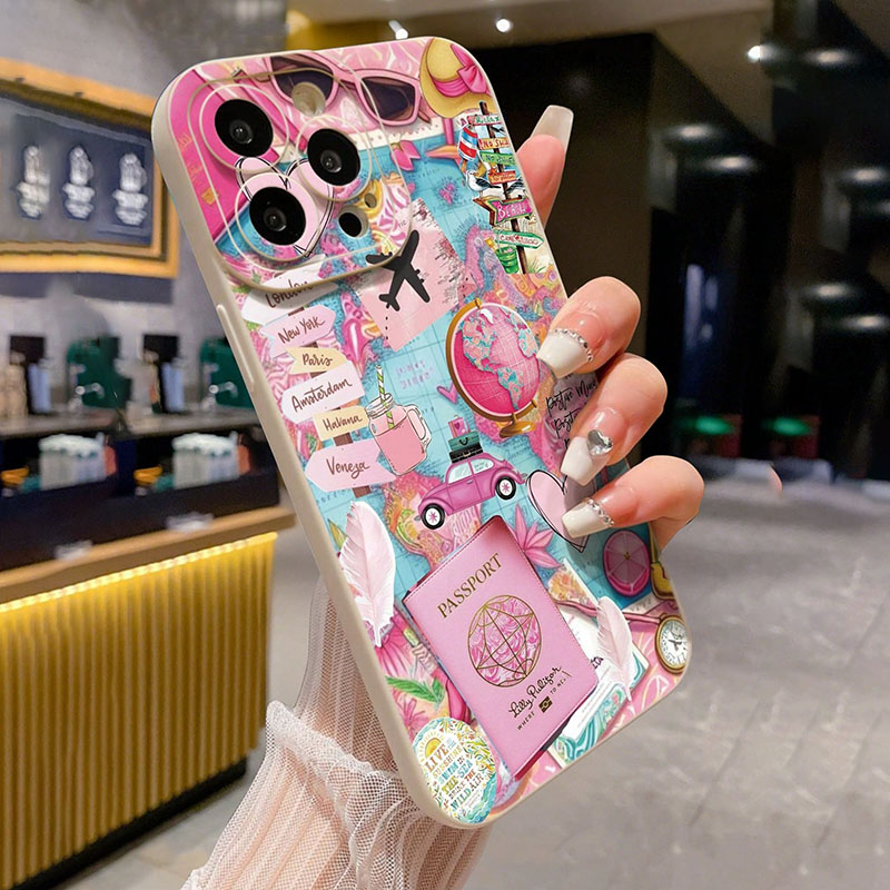 Travel Plane Printed Matte Ant - Phone Cases Aviation recension och pris