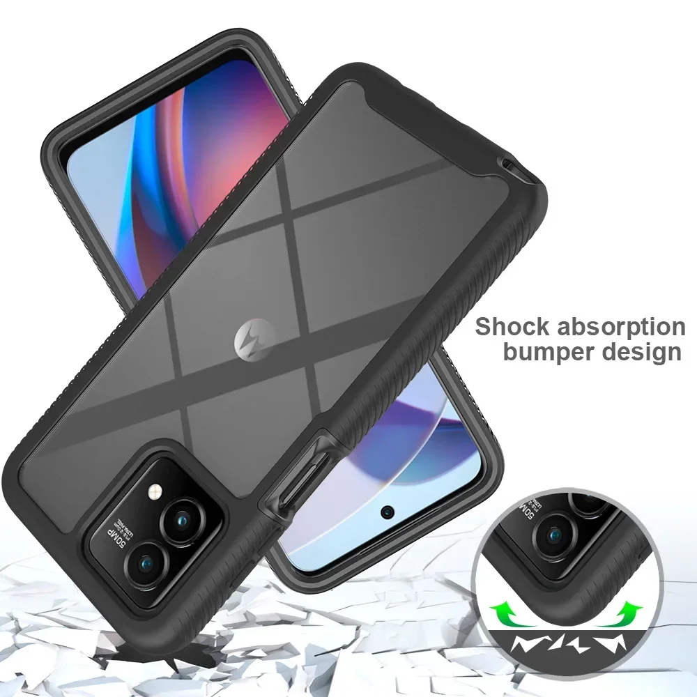 TPU/PC Shockproof Case for Mot - Phone Cases Moto G recension och pris