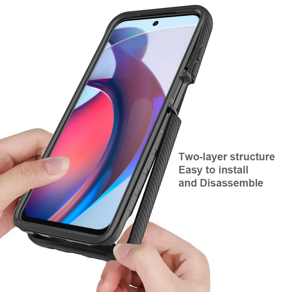 TPU/PC Shockproof Case for Mot - Phone Cases Moto G recension och pris
