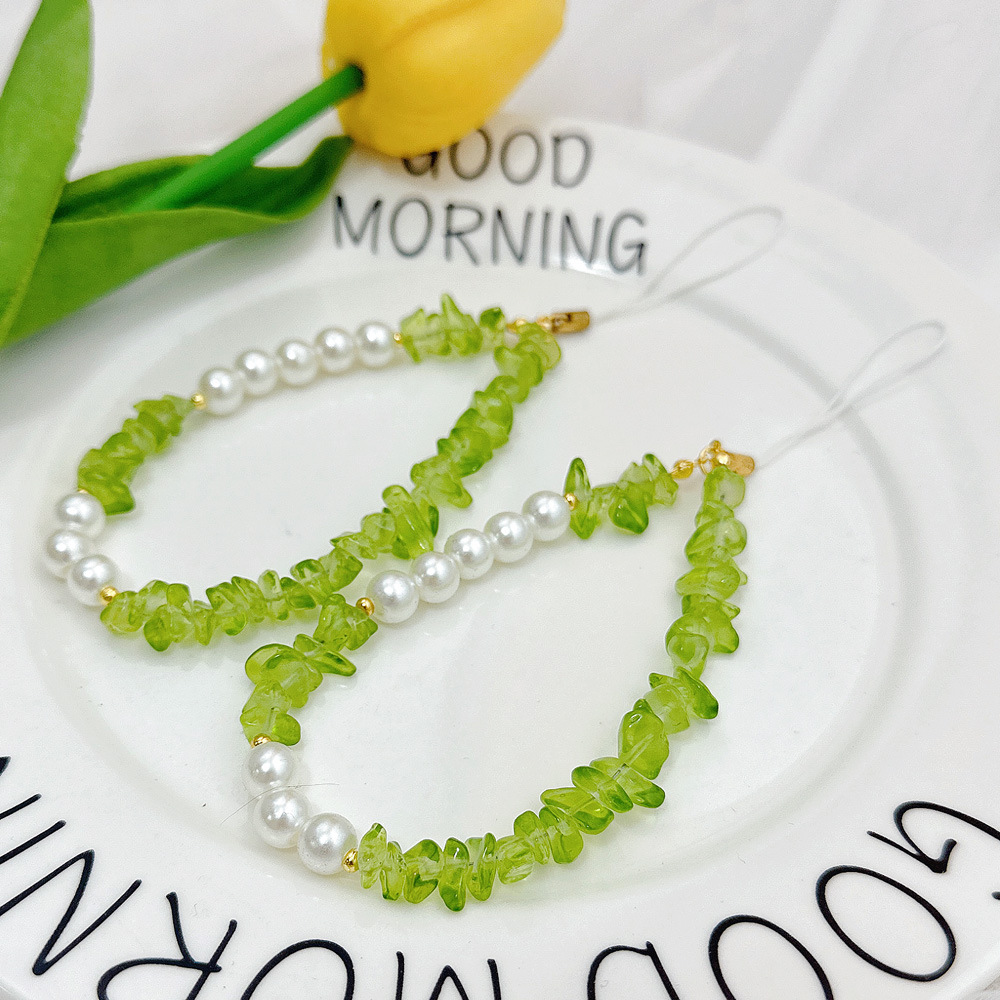 New Spring Green Stone Pendant - Phone Cases Wholesale recension och pris