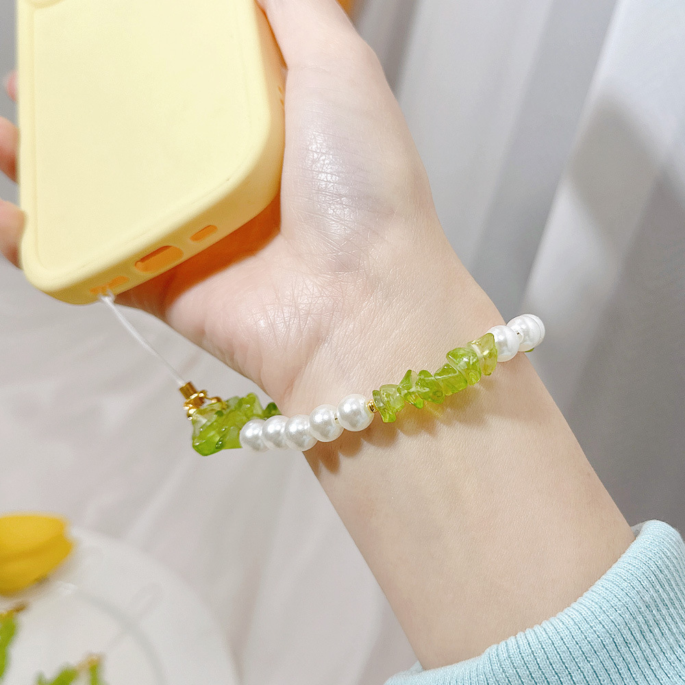 New Spring Green Stone Pendant - Phone Cases Wholesale recension och pris