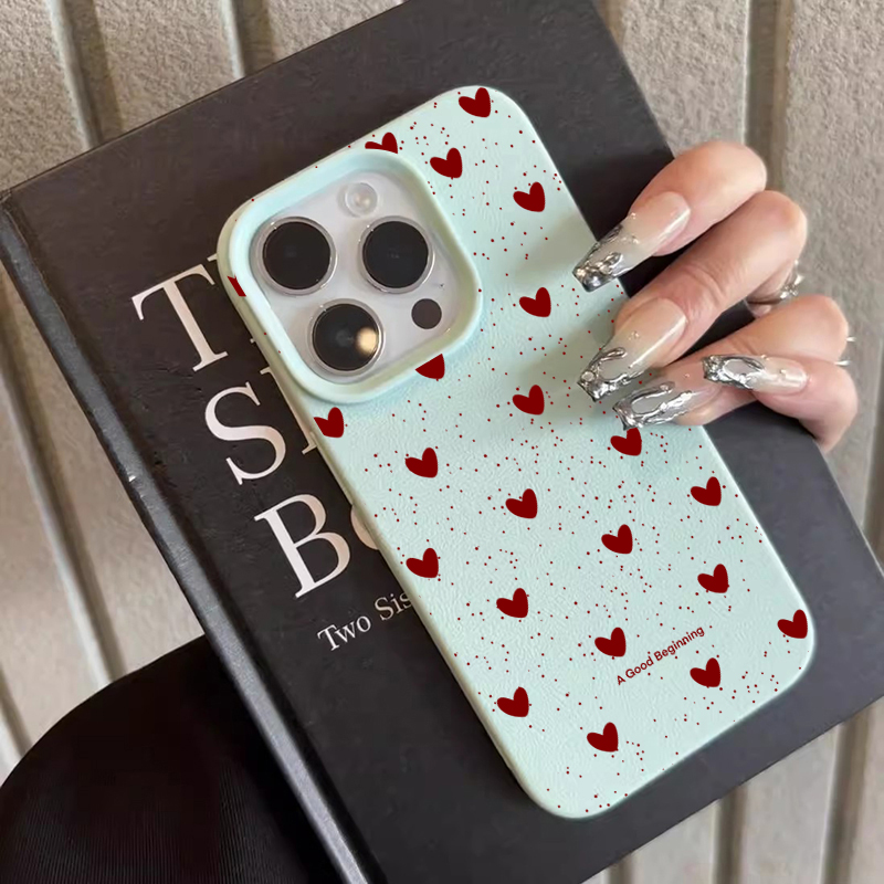 Fashion INS Love Heart Silicon - Phone Cases Trending recension och pris
