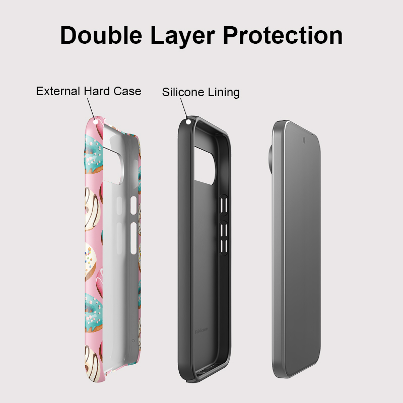 Fcicicase 2 in 1 Dual Layer Ph - Phone Cases Google Pixel 9 recension och pris