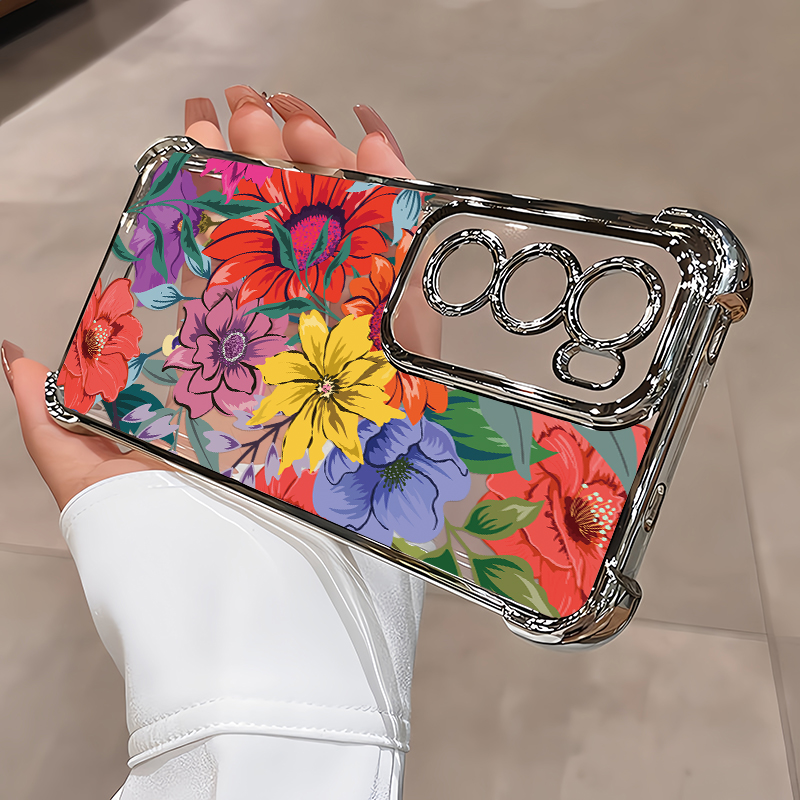 Plating Clear Phone Case For V - Phone Cases Vivo recension och pris