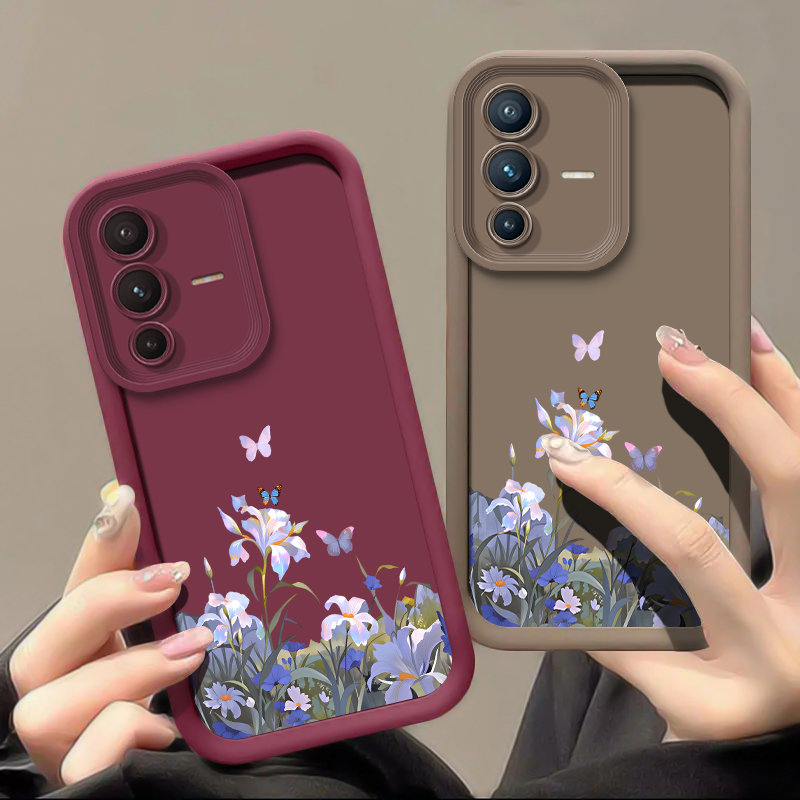 Fashion Flower Butterfly Print - Phone Cases Vivo recension och pris