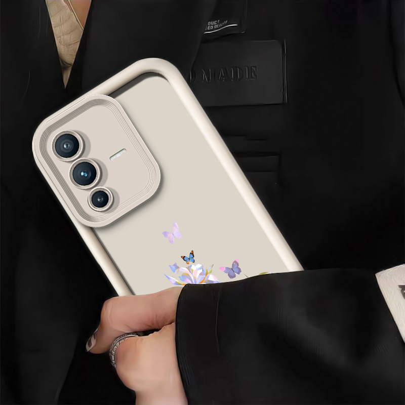 Fashion Flower Butterfly Print - Phone Cases Vivo recension och pris