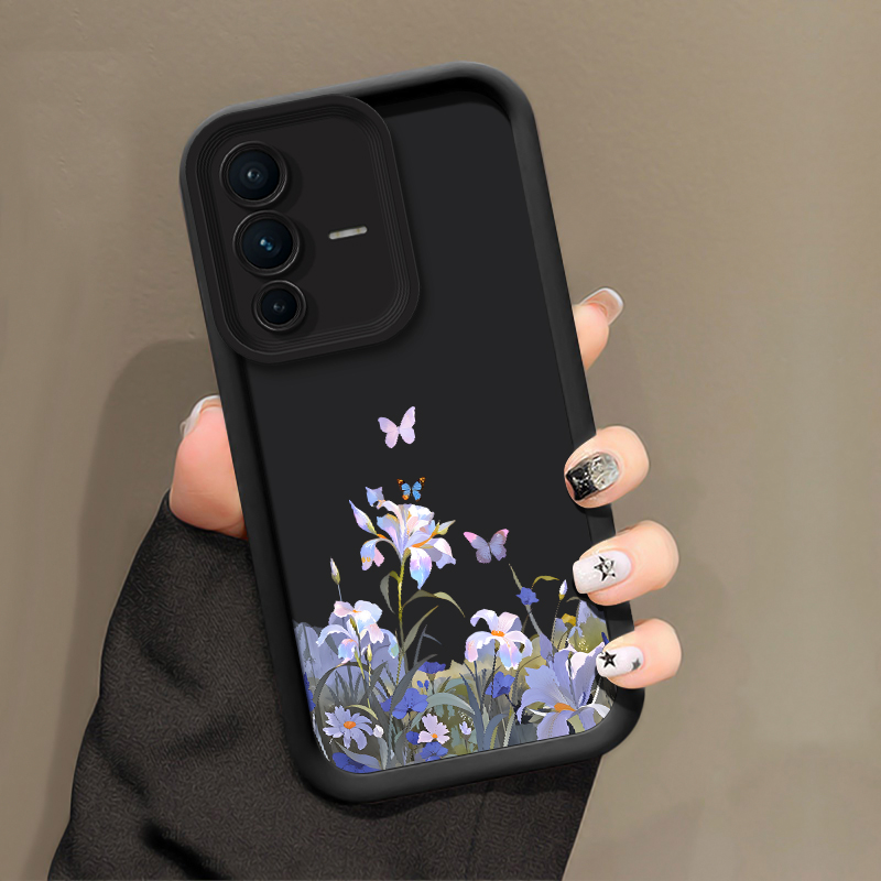 Fashion Flower Butterfly Print - Phone Cases Vivo recension och pris
