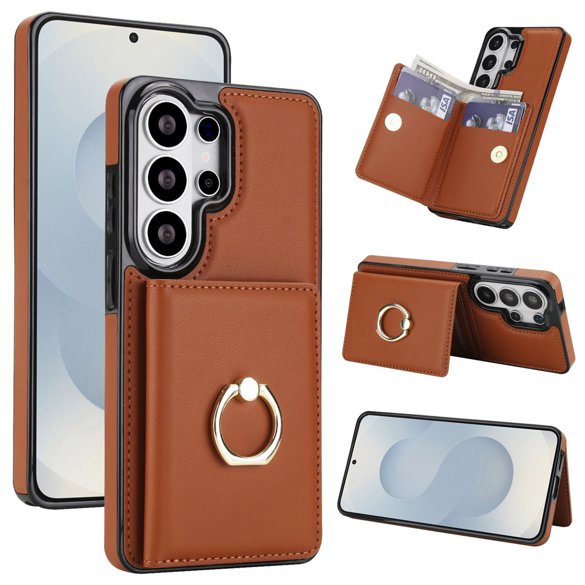 Wallet with Card Holder Ring K - Phone Cases Galaxy S26 Ultra recension och pris