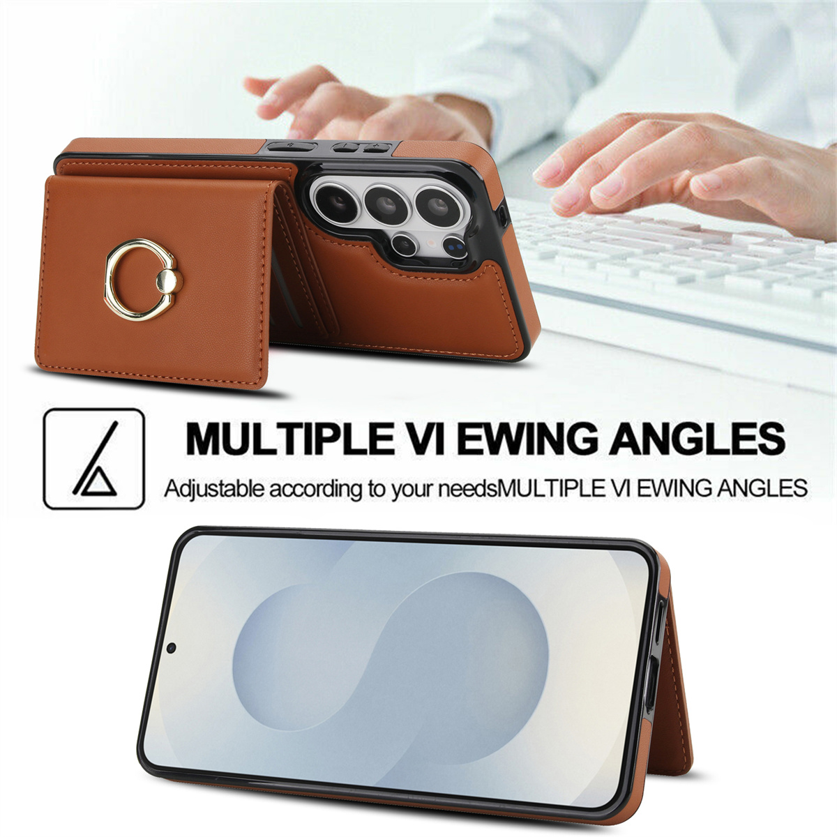 Wallet with Card Holder Ring K - Phone Cases Galaxy S26 Ultra recension och pris