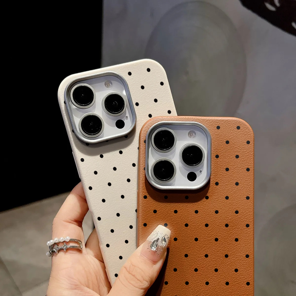 Korean INS Cute Polka Dot Phon - Phone Cases Trending recension och pris