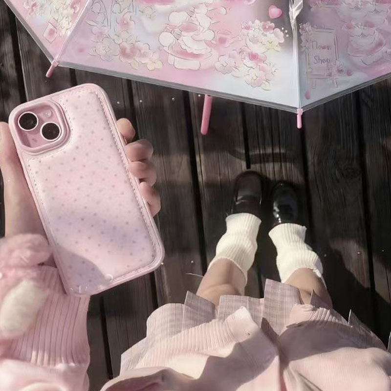Ins Korean Trendy Cute Pink Po - Phone Cases Trending recension och pris