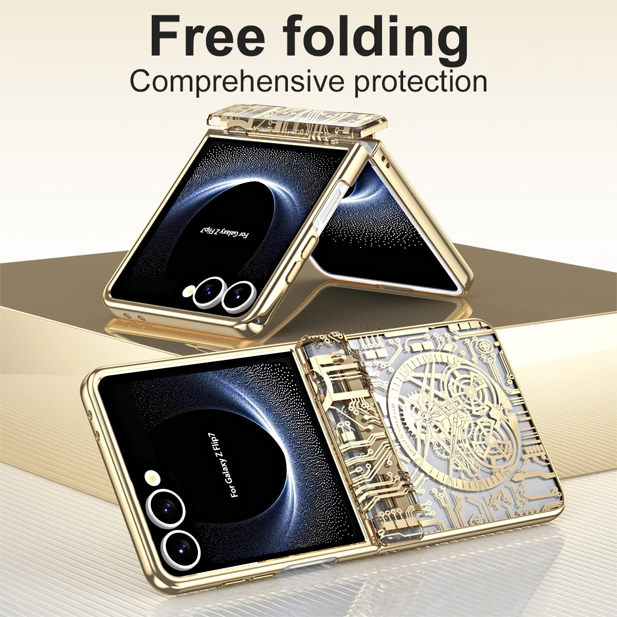 Machine Legend Plating Case Fo - Phone Cases Z Fold 7 recension och pris
