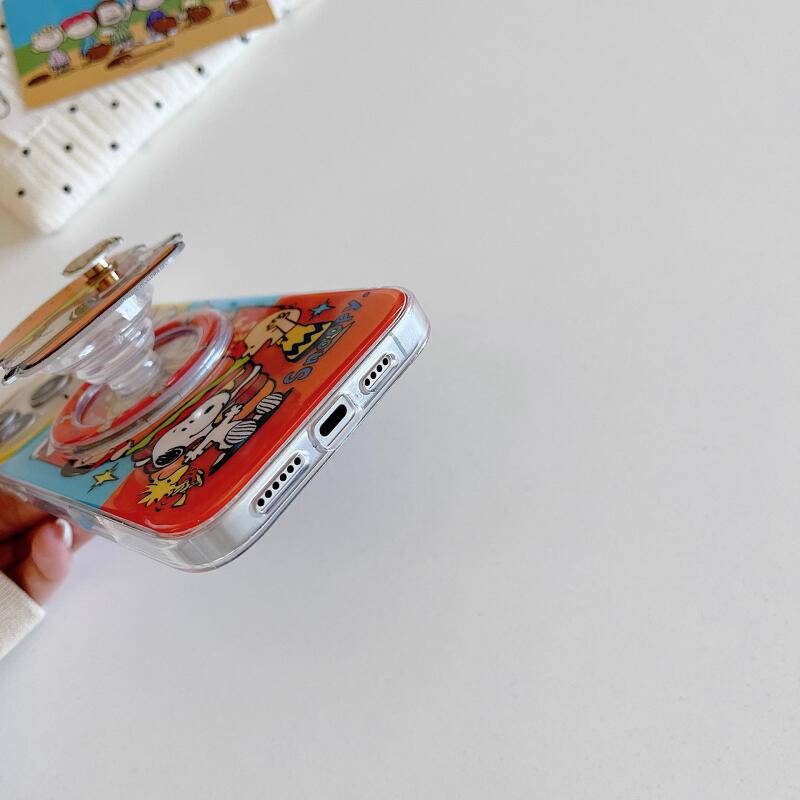 Snoopy Cartoon Magnetic Kickst - Phone Cases Wholesale recension och pris