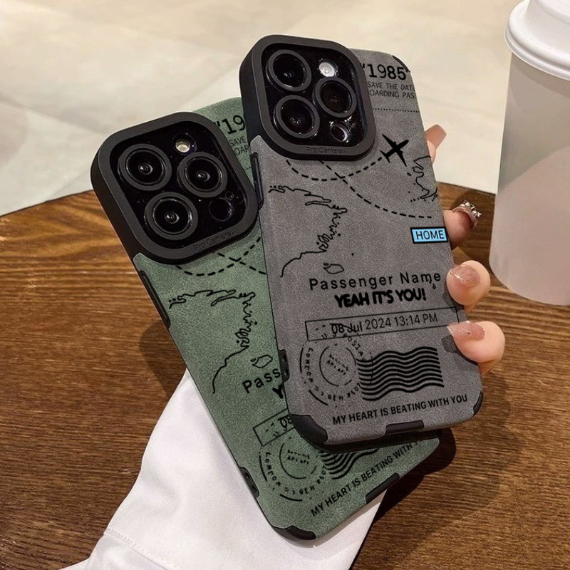 Airplane Flight Route Design L - Phone Cases Aviation recension och pris