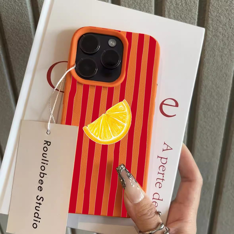 Fashion Lemon Pattern TPU Sili - Phone Cases Trending recension och pris