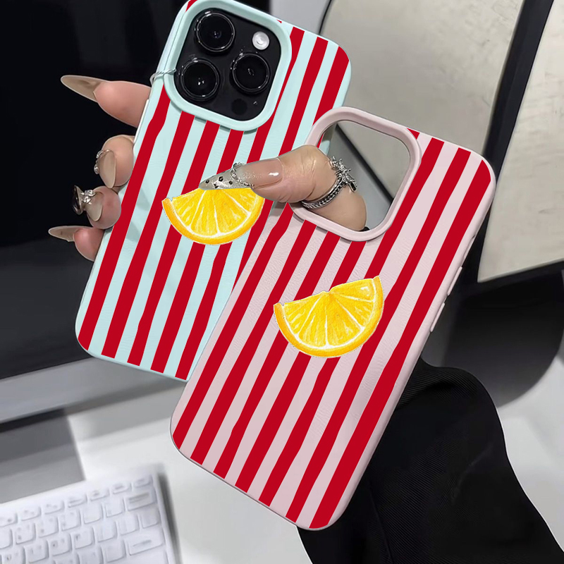 Fashion Lemon Pattern TPU Sili - Phone Cases Trending recension och pris