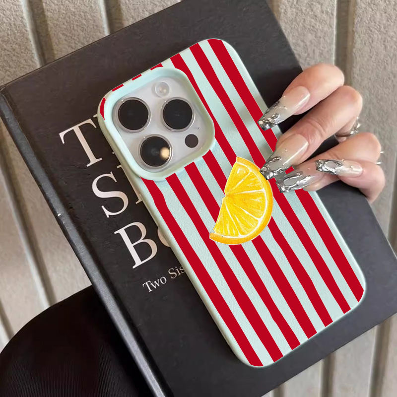 Fashion Lemon Pattern TPU Sili - Phone Cases Trending recension och pris