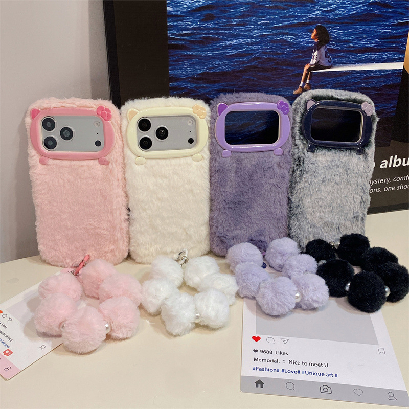 Luxury Solid Colors Furry Plus - Phone Cases Iphone 13 recension och pris