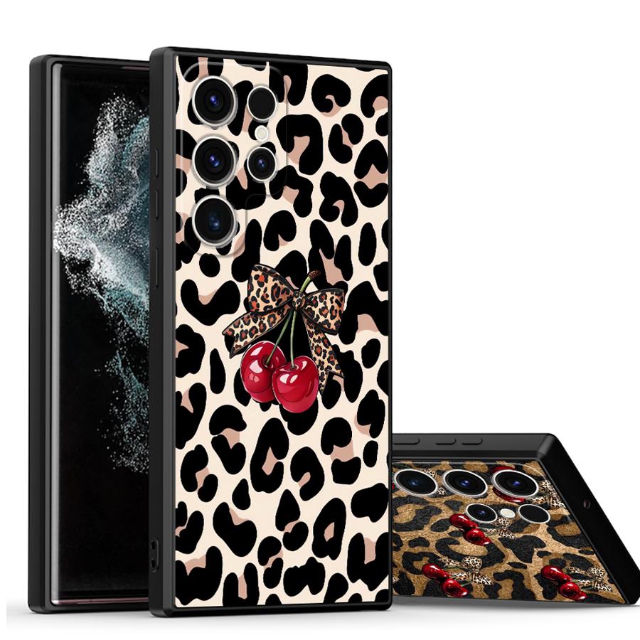 Leopard Cherry Funda Phone Cov - Phone Cases Galaxy S26 Ultra recension och pris