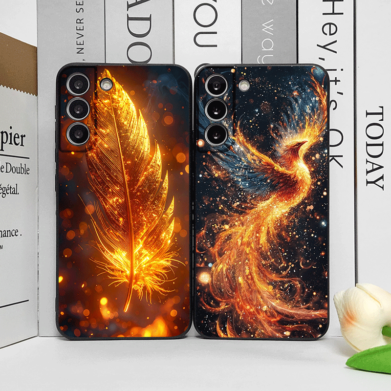 Luxury Phoenix Fire Feather Pa - Phone Cases Google Pixel 9 recension och pris