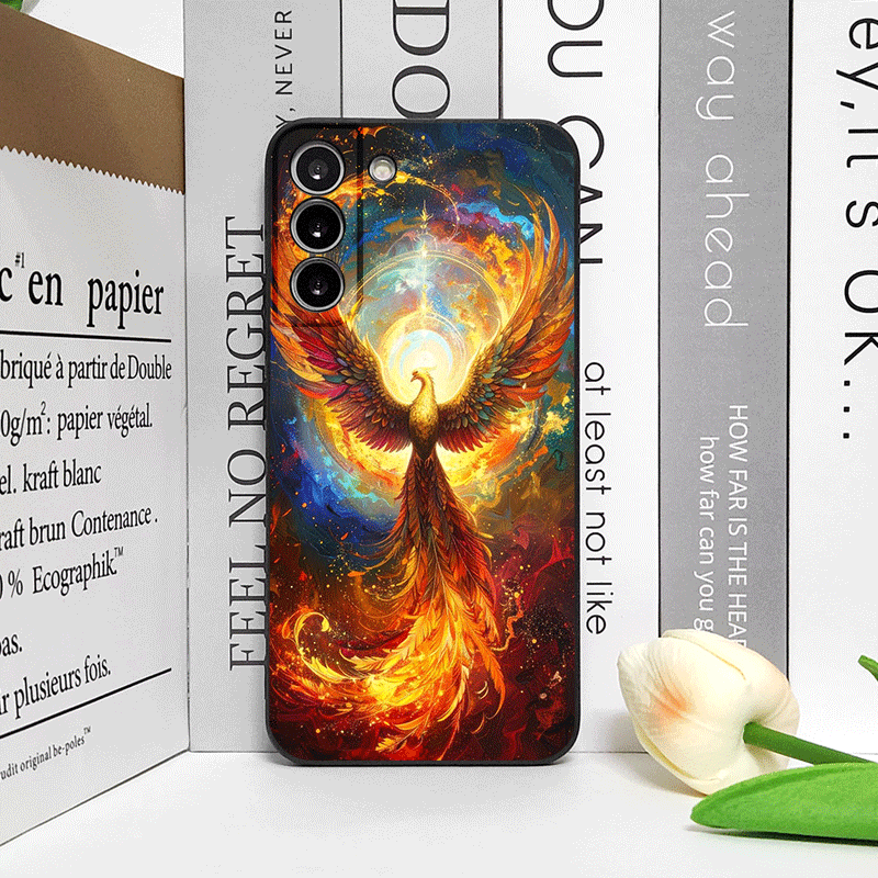 Luxury Phoenix Fire Feather Pa - Phone Cases Google Pixel 9 recension och pris