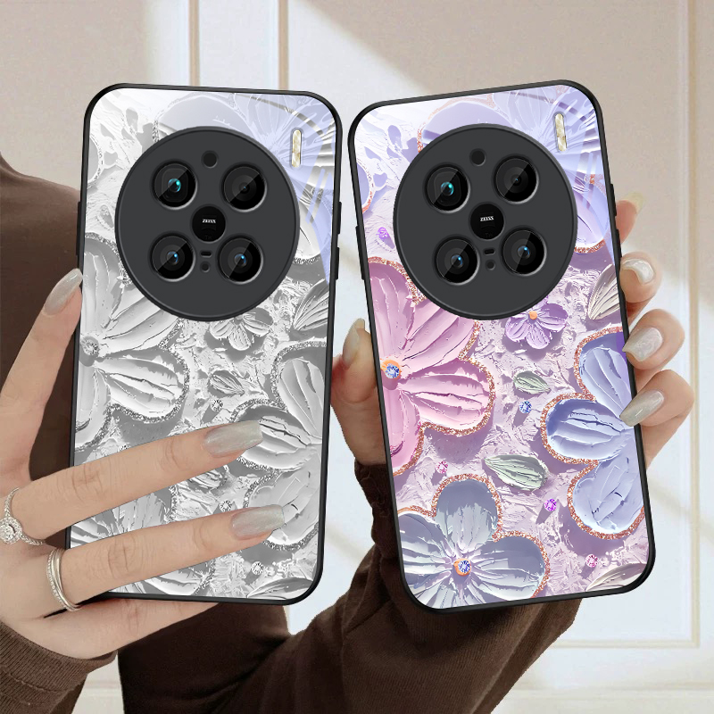 Cream Garden Flower Realm For  - Phone Cases Vivo recension och pris