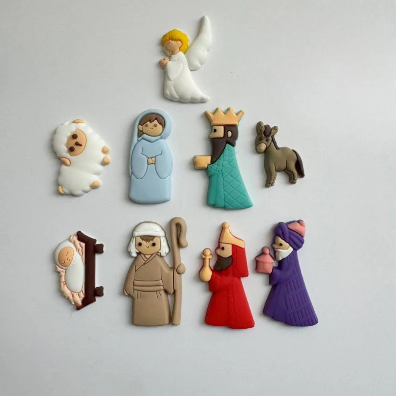 9pcs/Set Jesus Fridge Magnets  - Phone Cases Jesus recension och pris