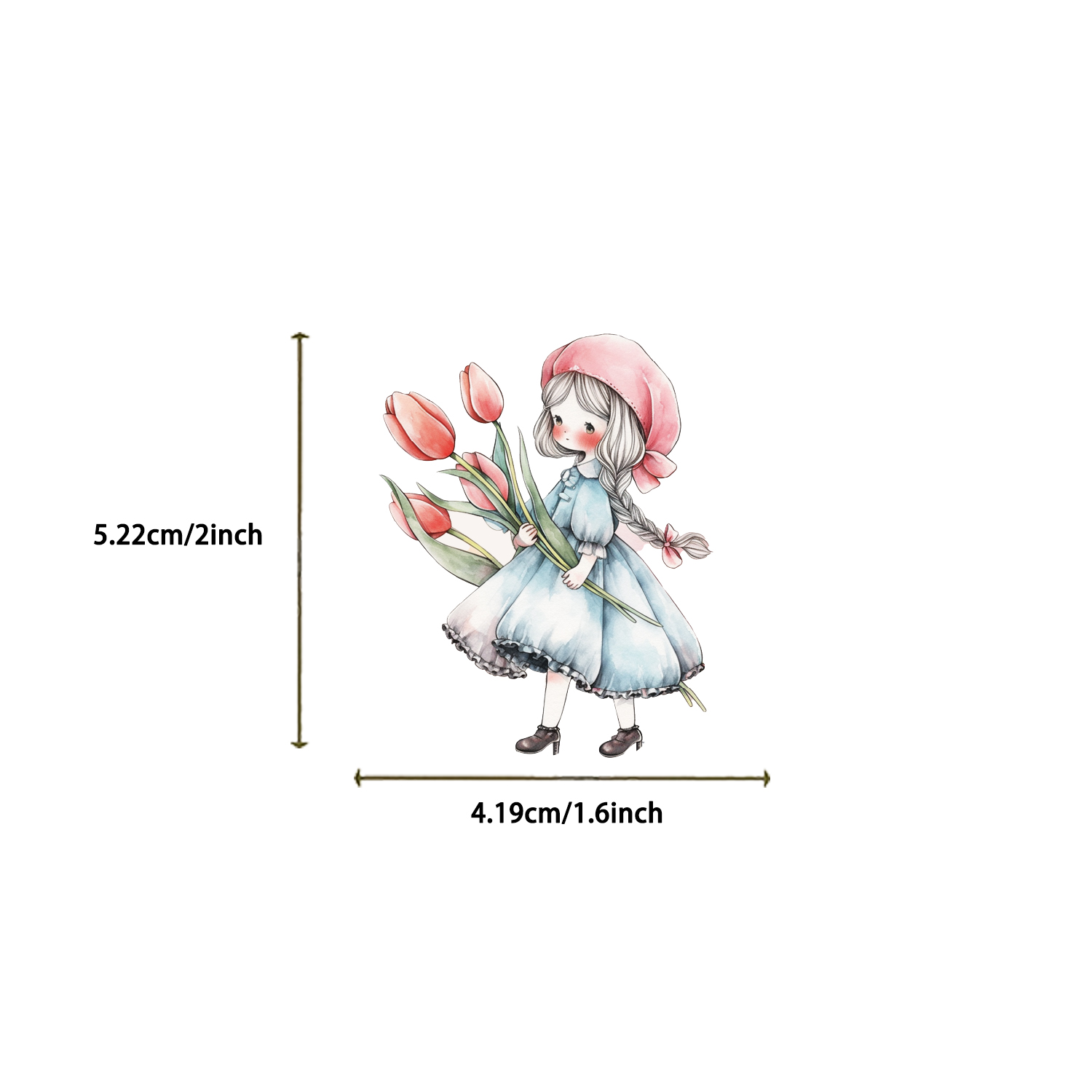 50/100pcs Cartoon Retro Waterc - Phone Cases Wholesale recension och pris