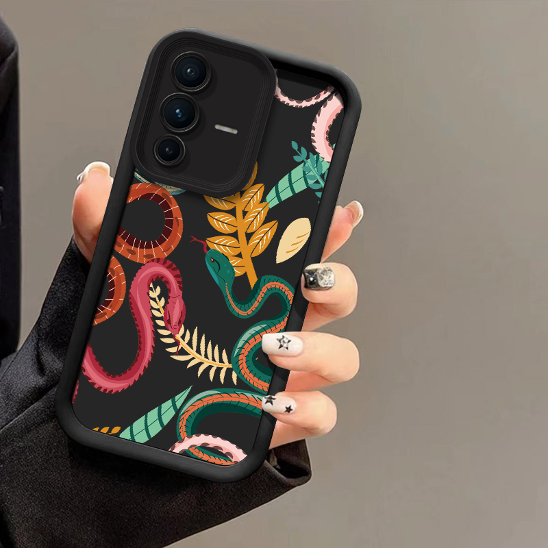 Luxury Snake Print Phone Case  - Phone Cases Vivo recension och pris