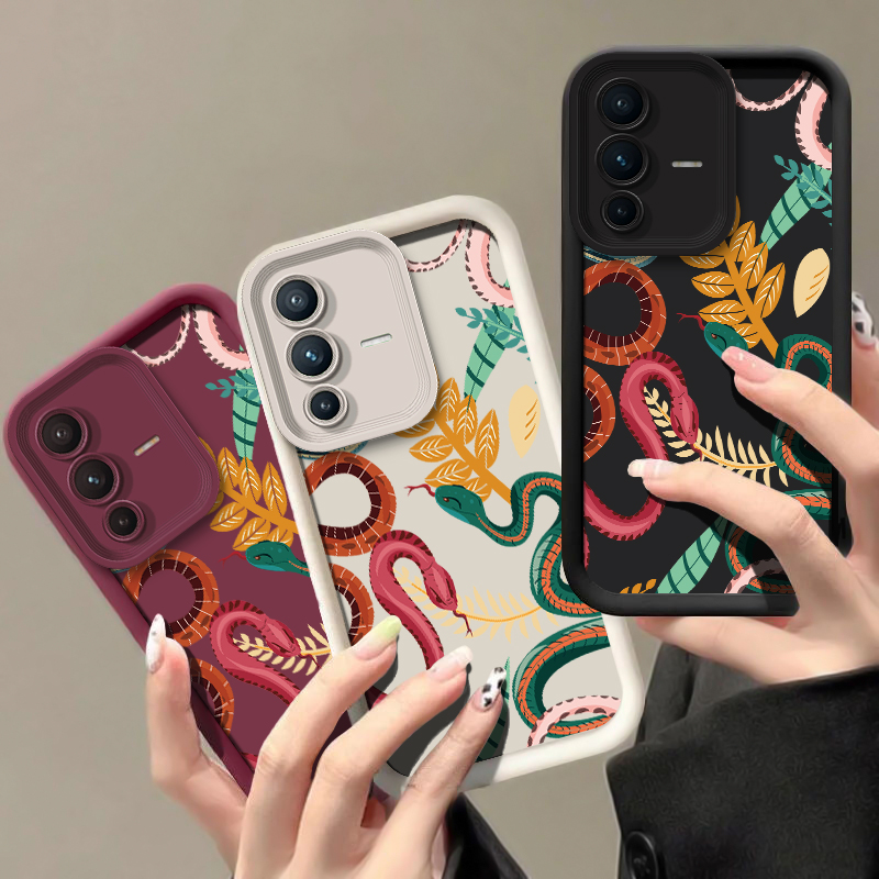 Luxury Snake Print Phone Case  - Phone Cases Vivo recension och pris
