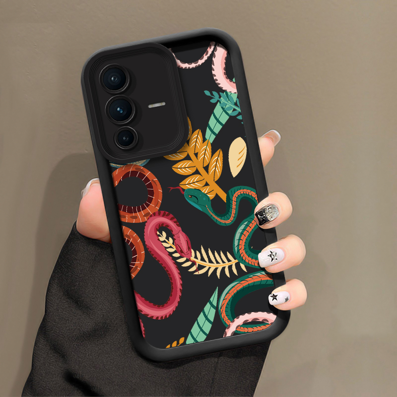 Luxury Snake Print Phone Case  - Phone Cases Vivo recension och pris