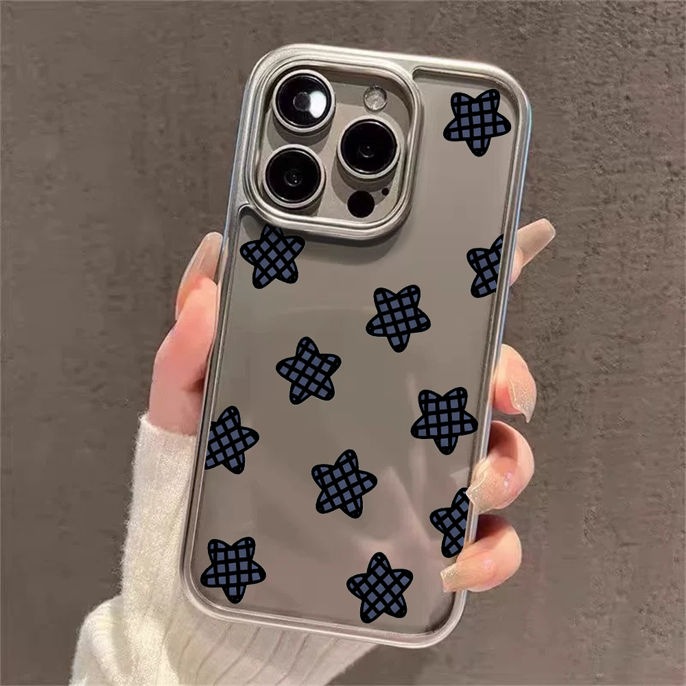 Y2K Stars Fashion Clear Cases  - Phone Cases Trending recension och pris