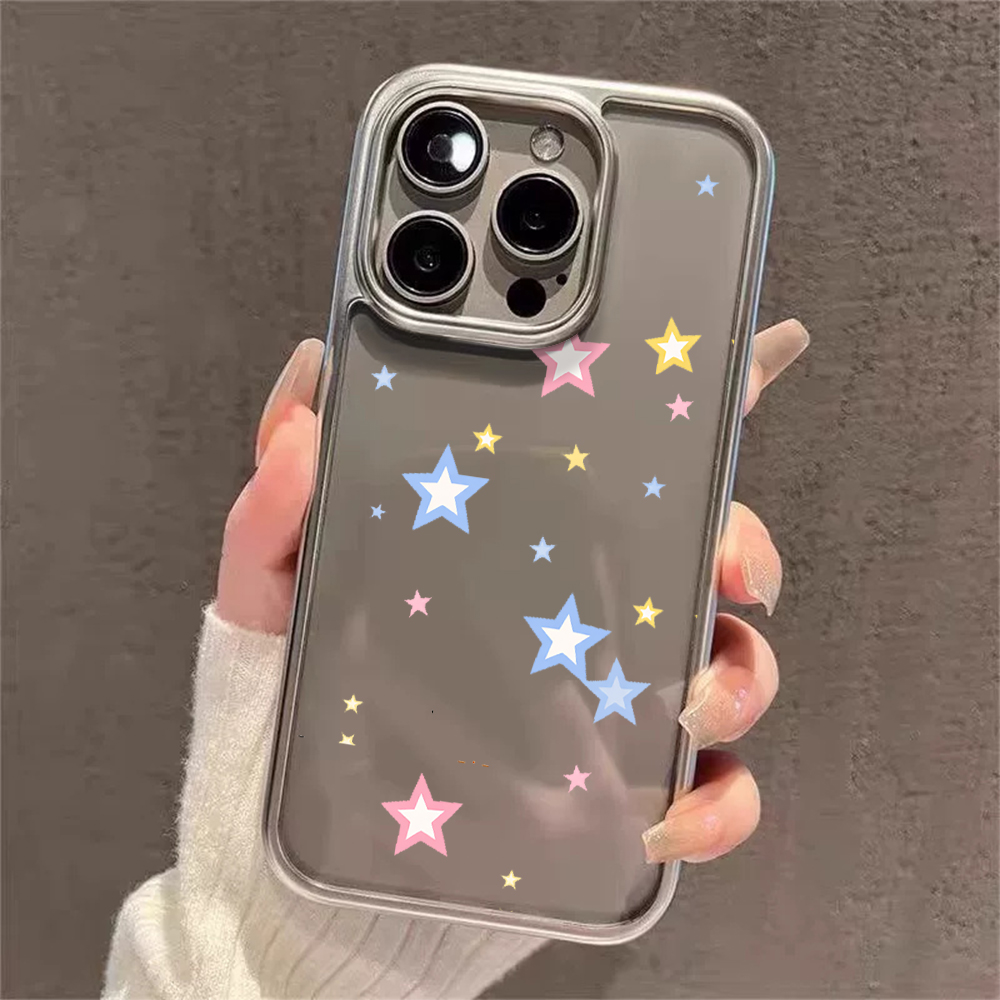 Y2K Stars Fashion Clear Cases  - Phone Cases Trending recension och pris