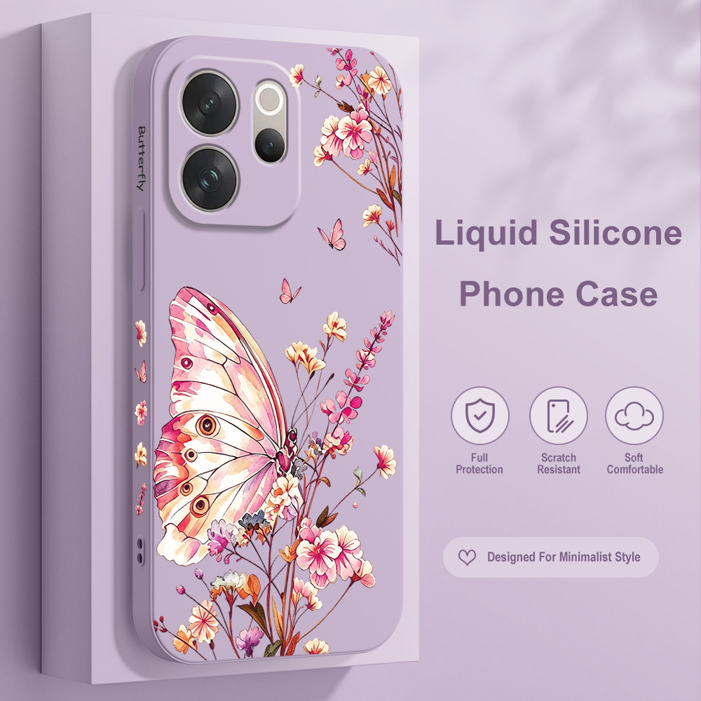 Butterfly Sprig Phone Case For - Phone Cases Vivo recension och pris