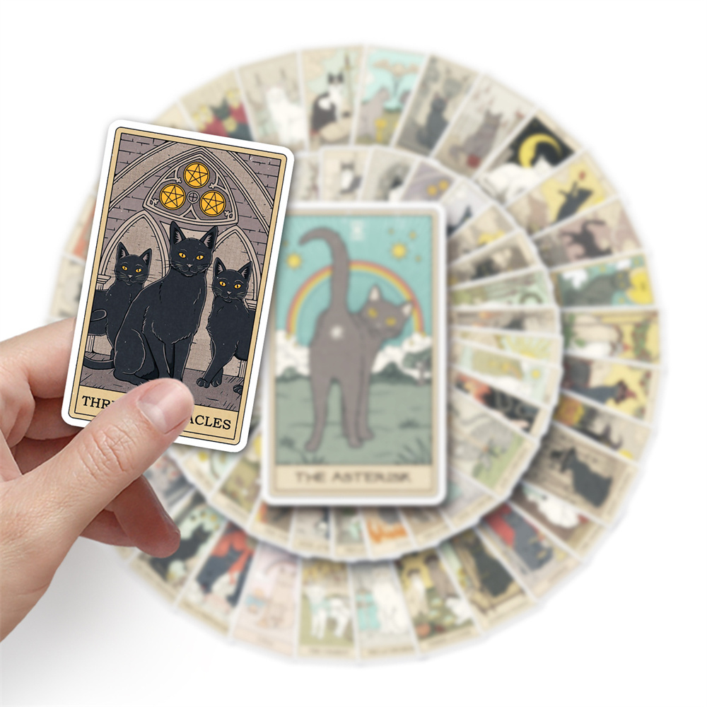 10/30/50PCS Cartoon Cat Tarot  - Phone Cases Wholesale recension och pris