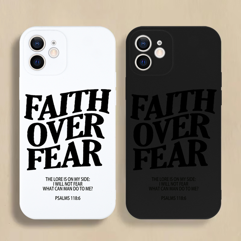 High Quality Faith Over Fear C - Phone Cases Jesus recension och pris