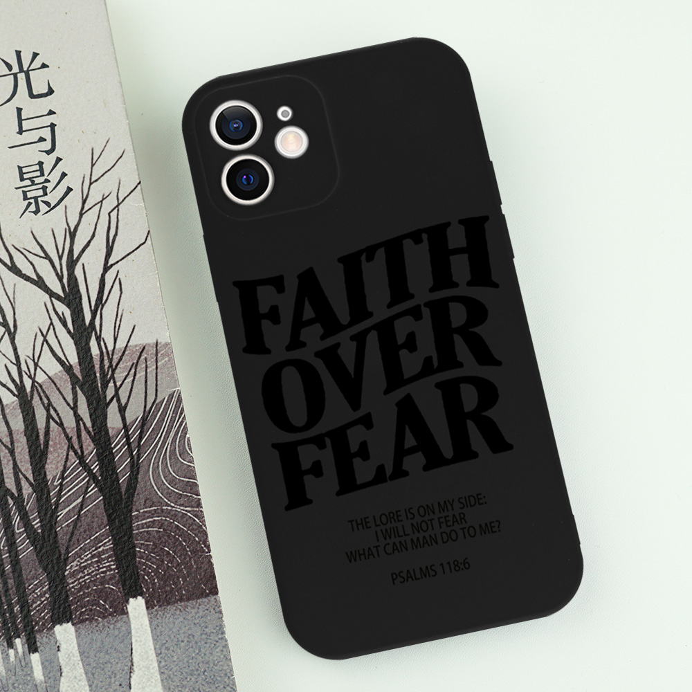 High Quality Faith Over Fear C - Phone Cases Jesus recension och pris