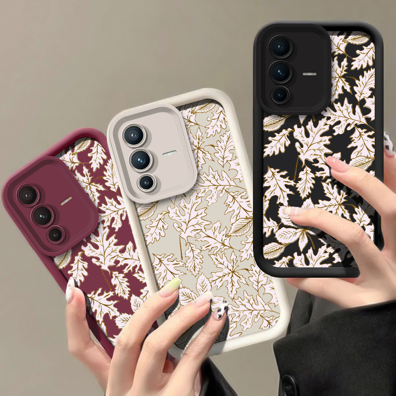 Leaves Pattern Phone Case For  - Phone Cases Vivo recension och pris